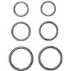 Delphin Ceramic, Set di Anelli, Inserti in Ceramica di Ricambio, #20/25 / 30, 6 Pezzi, 101004190