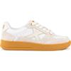 Munich Legit Sneaker Donna Bianco Beige suola miele