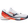 Mizuno Neo Ace Clay White/Insignia Blue/Orange da Uomo