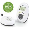 Alecto DBX-115 - Baby monitor DECT con modalità ECO completa, bianco/antracite