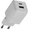 Xtorm Alimentatore Xtorm 70 W NextGen, tecnologia GaN, USB-C e USB-A, Power Delivery, plastica riciclata GRS - Bianco