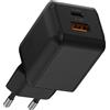 Xtorm Alimentatore Xtorm 70 W NextGen, tecnologia GaN, USB-C e USB-A, Power Delivery, plastica riciclata GRS - Nero