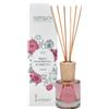 Nasoterapia Fragranza Botanica Diffusore D'essenza con Oli Essenziali Rosa Damascena & Limetta 100 ml con Bastoncini