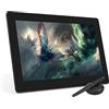 HUION Kamvas Pro 16 Plus 4K Tavoletta Grafica con Schermo | 15,6 Pollici, 145% sRGB, Laminato, Vetro Antiriflesso, Doppia USB-C, per Designer e Illustrator