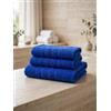 GX GARGIX Set Asciugamani Bagno 3 Pezzi in Spugna 100% Cotone - Morbidi, Assorbenti e Resistenti - Set Viso, Ospite e Telo Bagno - Ideale per Casa, Bagno e Regalo
