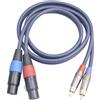 Cavo XLR a RCA stabile per sistemi Hi-Fi Home Audio Mixer Amplificatori