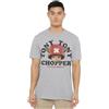 One Piece Season Two Chopper Face (Front Print) T Shirt, Heather Grey, Grigio mlange, XL Unisex-Adulto