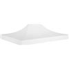hliofuir Tetto di ricambio, 4,5 x 3 m, bianco, per gazebo pieghevole 600D