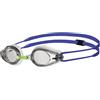 arena Tracks Occhialini Nuoto da Gara Anti-Appannamento Unisex Adulto, Occhialini Piscina con Protezione UV, 4 Ponti Nasali Intercambiabili, Guarnizioni in Silicone