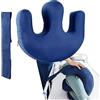 YHK Dispositivo di rotazione per insufflazione, in poliestere, previene l'atrofia muscolare anziani, con cinghie rimovibili, cuscino girevole multifunzionale a forma di U, forniture per l'allattamento