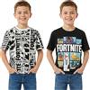 Get Trend Pokemon | Minecraft | Fortnite Magliette Bambino, Multipack T-Shirt Cotone Manica Corta Girocollo, Abbigliamento Bambino Estivo, Idea Regalo Ragazzo