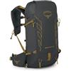 Osprey Talon Velocity 20L - Zaino da trekking da uomo, colore: antracite scuro/Tumbleweed, L/XL