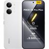 XIAOMI POCO X8 Pro Max Smartphone 12+512GB Bianco Dimensity 9500s Batteria 8500mAh