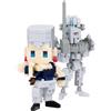 KAWADA nanoblock - JoJo's Bizarre Adventure - Jean Pierre Polnareff & Silver Chariot Character Collection Series 460 Piece Building Kit