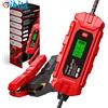 Caricabatterie Auto Moto 6V 12V 4A - Mantenitore Intelligente Display LCD