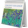 Grupo Erik Calendario da Scrivania 2027 Van Gogh - Calendario da Tavolo | 19,5x16,5 con Spazio per Appunti, 2 Formati di Calendario, 12 Mesi, 6 Lingue, in Scatola Regalo