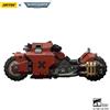 Joy Toy Warhammer 40.000, Motocicletta da combattimento modello "Raider", Blood Angels, con due fucili a proiettili "bolt" collegati, scala 22 cm
