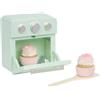 Little Tikes Sweet Spaces Mini Forno - Azzurro-verde - Forno giocattolo con cupcake che cambiano colore e accessori, attività ispirate al mondo della pasticceria per bambini/e dai 3 anni in su