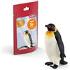 Schleich WILD LIFE | Pinguino 14841 | 3 x 3 x 5 cm | Figura dai 3 anni | figure realistiche di animali | figura animale dettagliata | regalo per ragazze e ragazzi