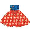CERDÁ LIFE'S LITTLE MOMENTS Kit di bellezza accessori fantasia Superman | Gonna rossa con fiocco e fascia da supereroina | Costume da bambino per ragazze fan DC Comics
