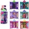 Mattel Brick Shop Mattel Disney Princess Tower Surprise Piccole bambole e accessori, impilabile Playset con 4 sorprese e amici di Disney Movies (gli stili possono variare)