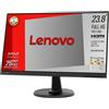 Lenovo 63DC Monitor, 23,8 FHD 1920 x 1080, Led, VA, AMD FreeSync, VGA , HDMI