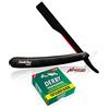 The Goodfellas' smile Rasoio a mano libera Abysso con 100 lamette da barba professionali