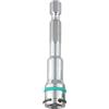Hoppipola Adattatore mandrino per avvitatore a batteria, lunghezza 62 mm (8 mm) | Bussola da 8 mm, gambo da 1/4, molla stabile, per trapano a mano, acciaio durevole