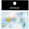 Semilac 07 Semilac Nail transfer foil Blue Marble