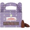 Ethniciti Satya - Coni di incenso originali Nag Champa, 24 coni, 1 confezione (lavanda)