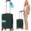 PROVITERA Valigia Bagaglio a Mano 55x40x20 cm Verde Trolley Ortega Adatto Ryanair Easyjet
