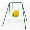 BAKAJI Altalena Baby per Bambini da Esterno Giardino Dondolo con Sediolone in Metallo