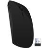 UrChoiceLtd® 2.4GHz Wireless Shape Fits Mouse Ottico USB Con Cavo Ergonomico E Curvo Apple Macbook Air Pro PC Portatile