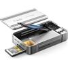Unitek 40Gbps CFexpress 4.0 Tipo B Card Reader/M.2 PCIe/NVMe SSD Adapter | Lettore CF Express USB4.0 per CFexpress tipo B, PCIe4* 2, trasferimento rapido per registi e fotografi professionisti