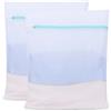 OTraki 2 Pezzi Sacchetti Lavatrice 40 x 50CM, Retina per Lavatrice con Cerniera Nascosta, Extra Large Sacchetti Lavatrice Biancheria, Riutilizzabile, Sacchetto Lavatrice per Delicati, Camicia, Calzini