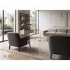 Slato Miriam Tavolino da salotto cristallo acrilico 40x33x40 | Trasparente, Design minimal elegante e moderno, Made in Italy