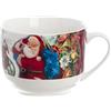 Blanc Mariclò' Tazza da Latte Natalizia Merry Christmas Rosso 14x11x8cm 500 ml