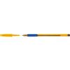 Bic Orange Grip Punta Fine 0,8 mm Confezione 20 Penne Colore Blu