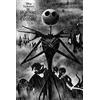 Grupo Erik Disney Poster Nightmare Before Christmas Jack 61 x 91 cm | Poster da Parete, Carta Lucida, Incorniciabile, Colori Brillanti, Decorazione Cameretta