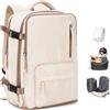 BJLFS Zaino da Viaggio Ryanair 40x30x20 Sottovuoto Bagaglio a mano 40x30x20 Wizzair,Borsa da viaggio Donna impermeabile Borsa da Cabina per Easyjet 45x36x20 Zaino Airbag Sottovuoto con pompa