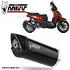 MIVV Scarico PIAGGIO BEVERLY 400 2021 2022 MIVV Mover Nero