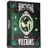 Cartemagic Bicycle Disney Villains Green e Purple - Mazzo di Carte