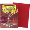Cartemagic Dragon Shield Crimson Matte Standard - 100 Bustine