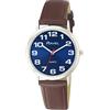 Ravel - orologio con cinturino unisex di facile lettura con grandi numeri
