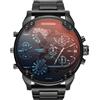Diesel Mr. orologio daddy orologio da uomo, movimento multifunzionale con cinturino in silicone, acciaio inossidabile o pelle