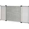 Zanzariera 100x70 cm estensibile fino a 193 cm con scopetta