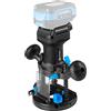 HÖGERT TECHNIK Fresatrice Verticale a Batteria Brushless 18V 3 in 1 a Bordo Lucidatrice Dritta a Tuffo 8000-26000 RPM 55mm Profondità di Fresatura 6mm Pinza LED OneAccuSystem, senza batteria inclusa