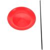 JOINPAYA Piatto da Giocoleria Rotante con Bastone, Set 1 Pezzo in Plastica | Design Bilanciato e Portatile, Resistente All'usura, per Spettacoli di Strada e Scene Sul Palco