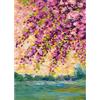 HUADADA Puzzle per adulti 1000, vivace pittura a olio floreale glicine, puzzle da 1000 pezzi per adulti, puzzle da parete incorniciabile, regalo per attività ricreative
