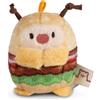NICI Peluche Coccinella Dozz Hamburger beige 5cm